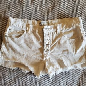 Free People Denim Shorts
